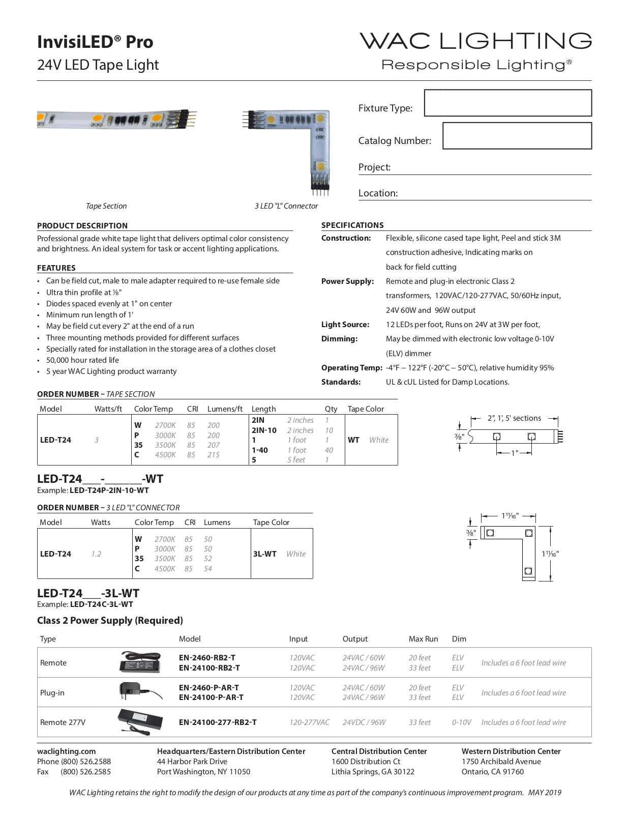 WAC Lighting WAC7080 Specifications - ManualMachine.com