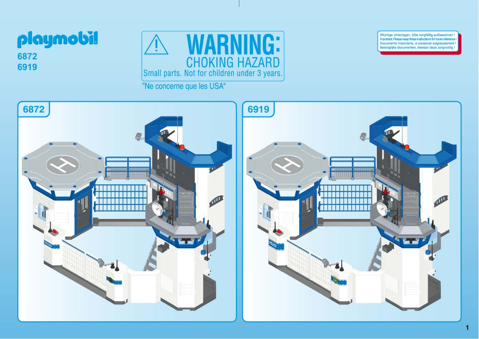 Playmobil 6919 Instructions