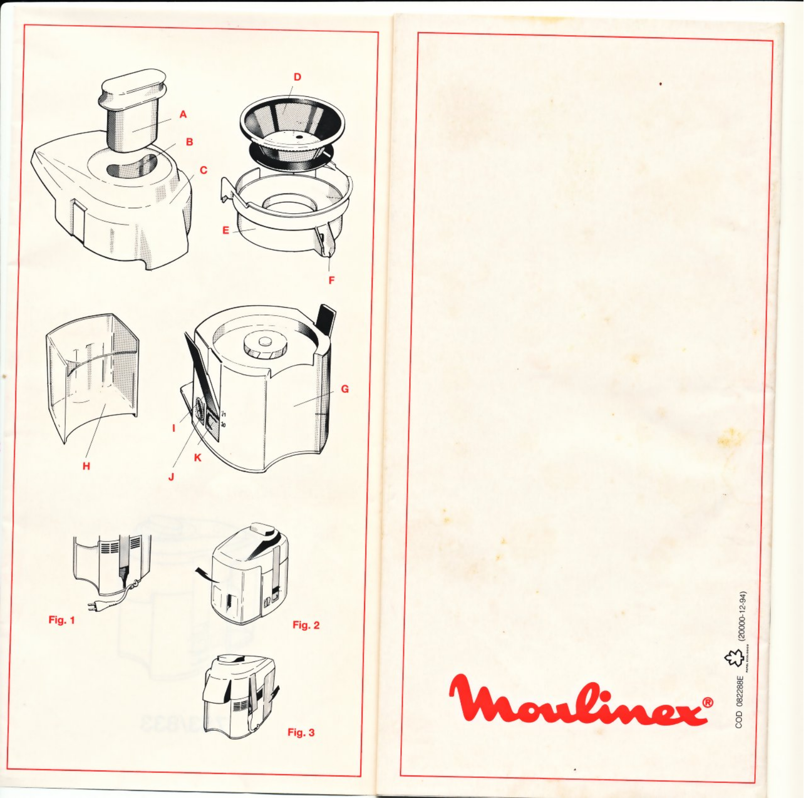 MOULINEX A753 User Manual