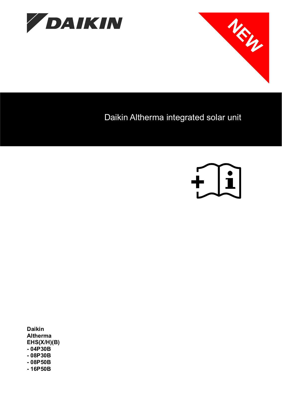 Daikin EHSH-B, EHSHB-B, EHSX-B, EHSXB-B User manual