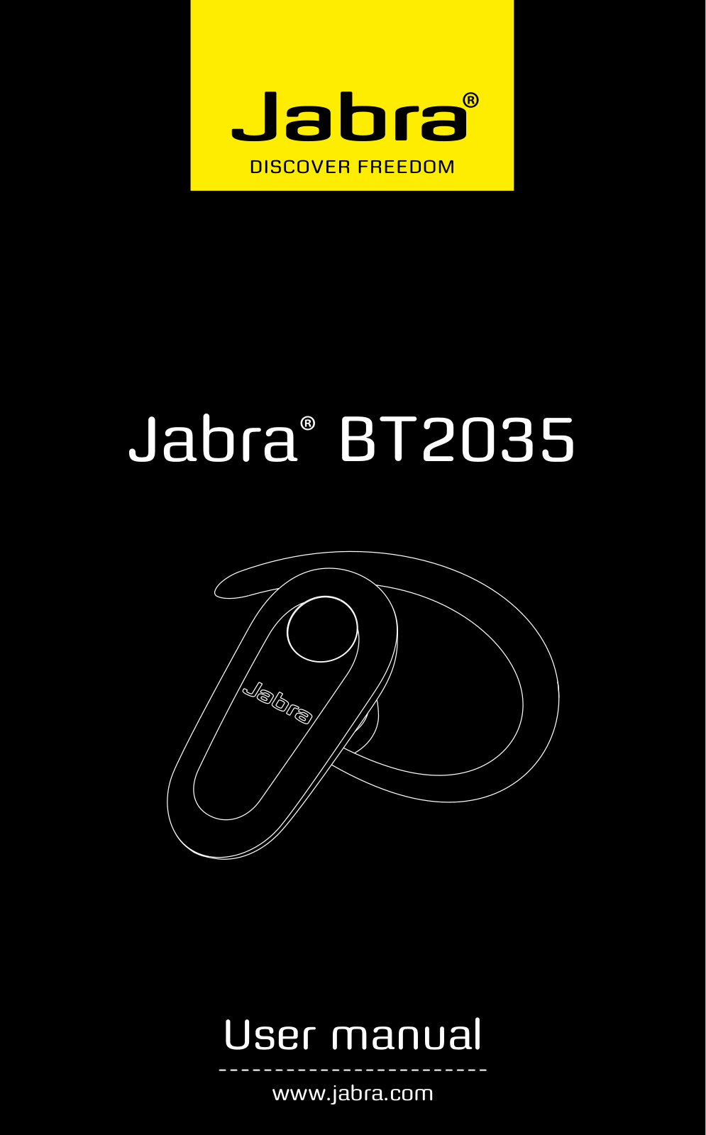 JABRA BT2035 User Manual