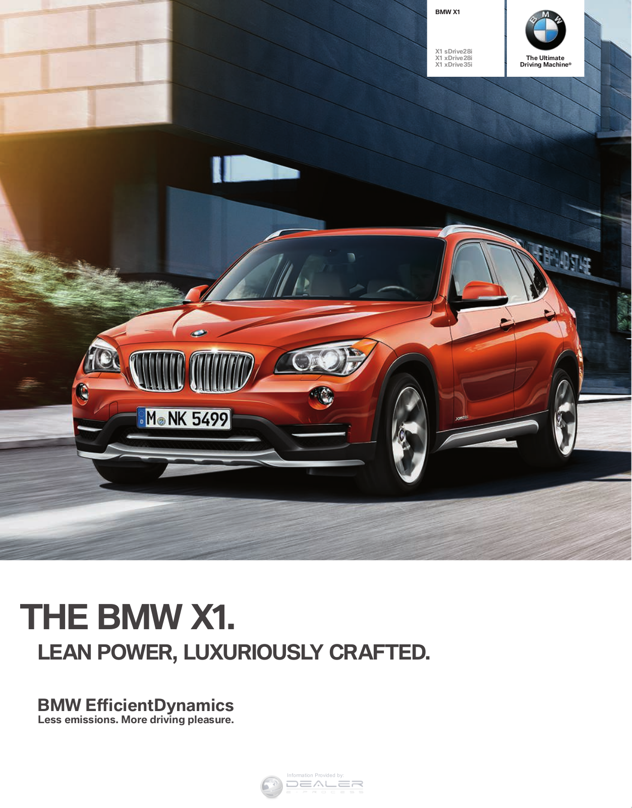 BMW X1 2015 Owner's Manual