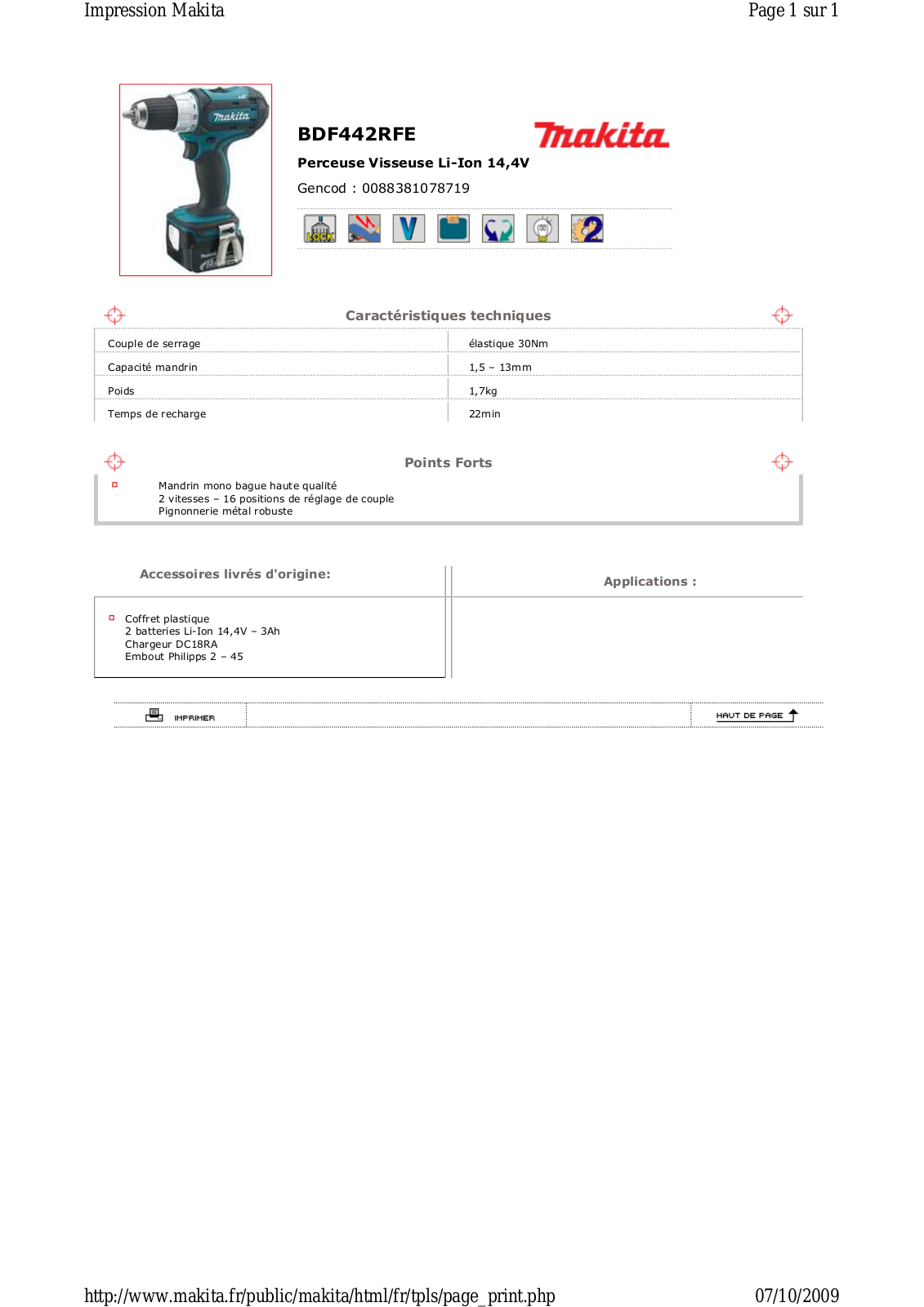 MAKITA BDF442RFE User Manual