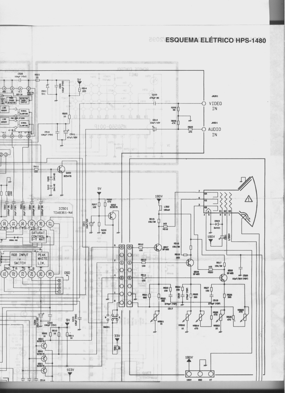 CCE HPS-1480 Diagram