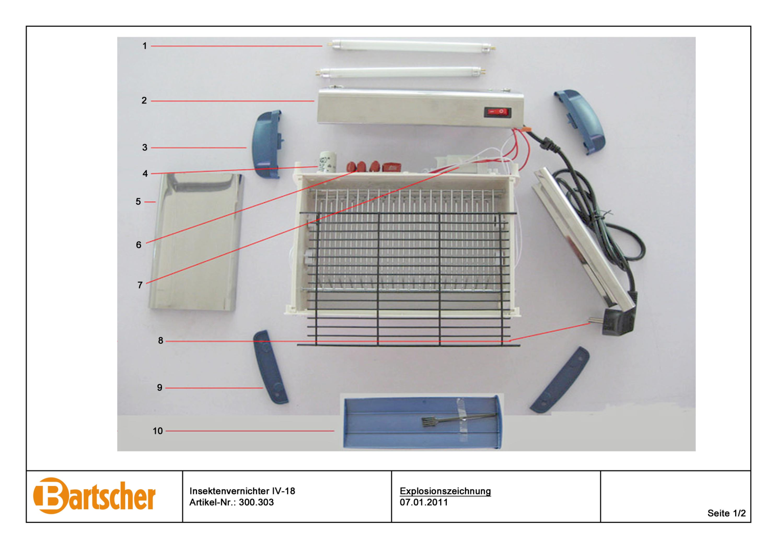 Bartscher 300303 User Manual