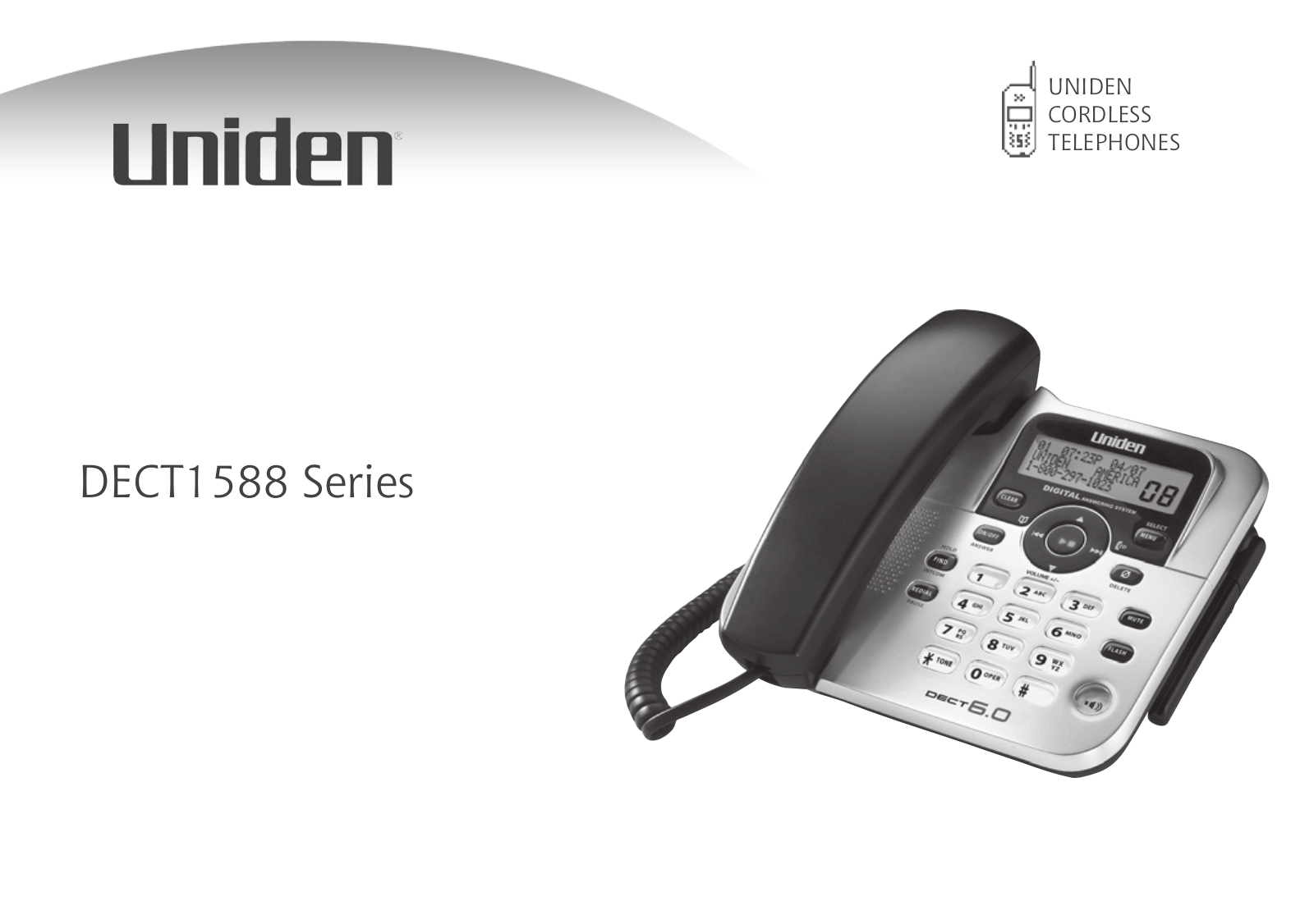 Uniden DECT1588-3 User Manual