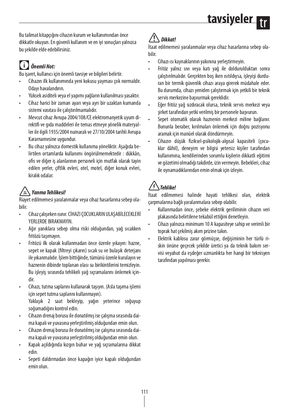 Delonghi F38436 Instruction manuals