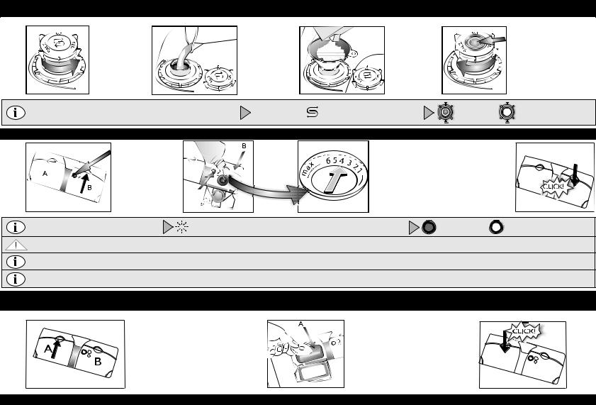 Bauknecht GSFH 1690 IN, GSFH 1690 WS PROGRAM CHART