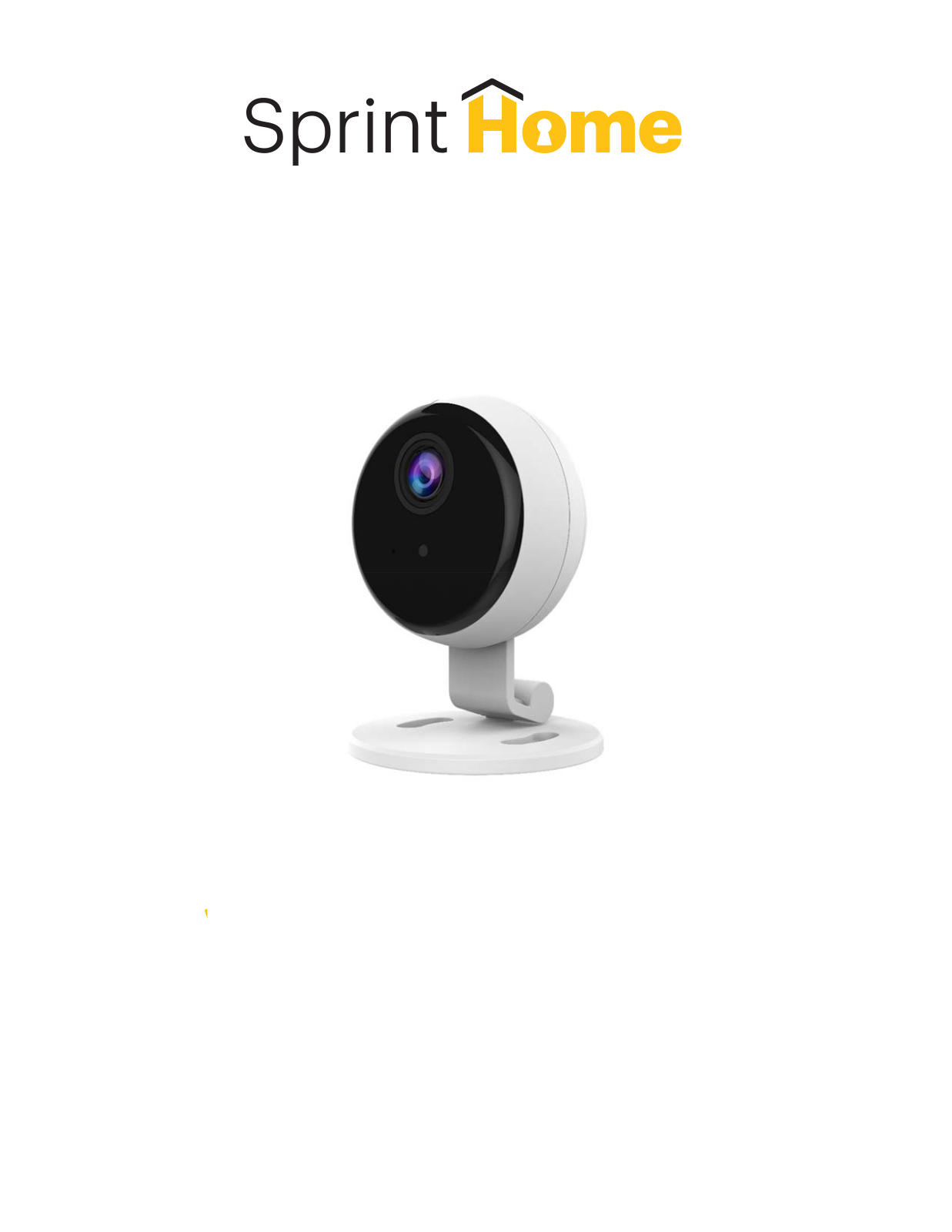 Sprint Home Sprint View Indoor Camera User Manual