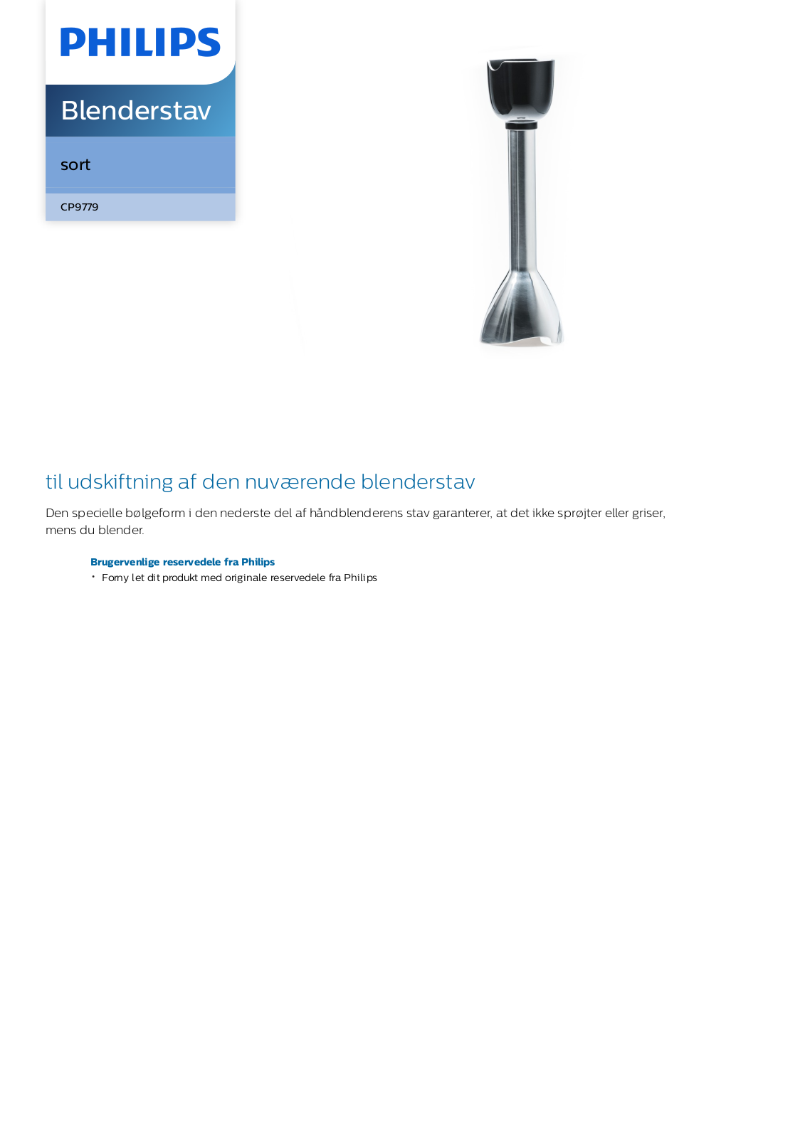 Philips CP9779/01 Leaflet - ManualMachine.com