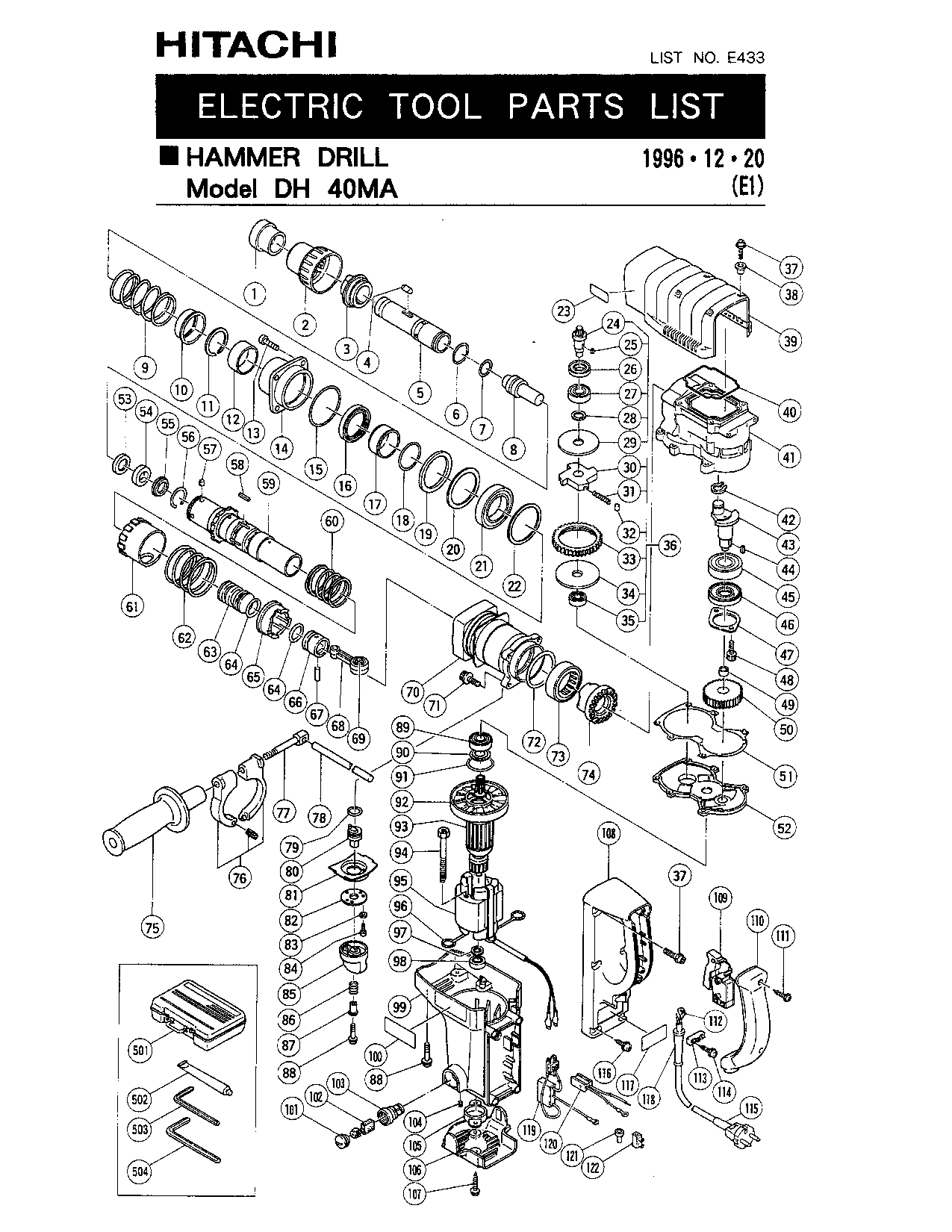 Hitachi DH40MA User Manual