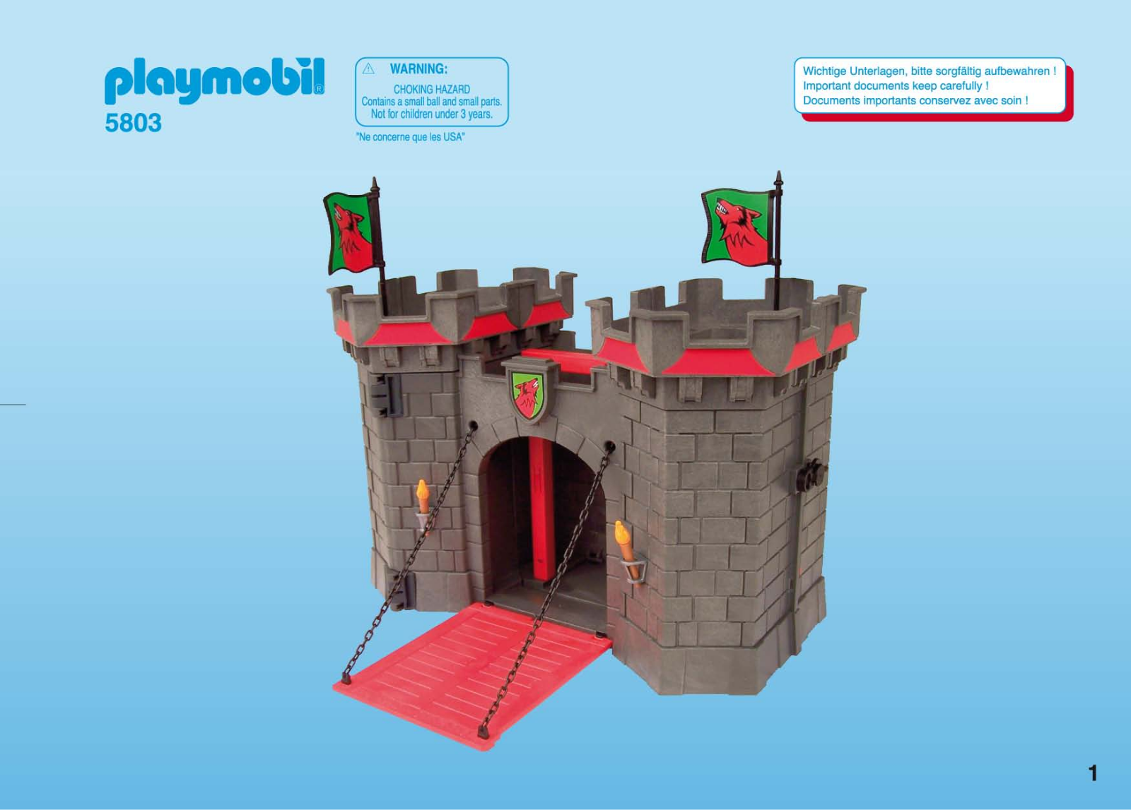 Playmobil 5803 Instructions