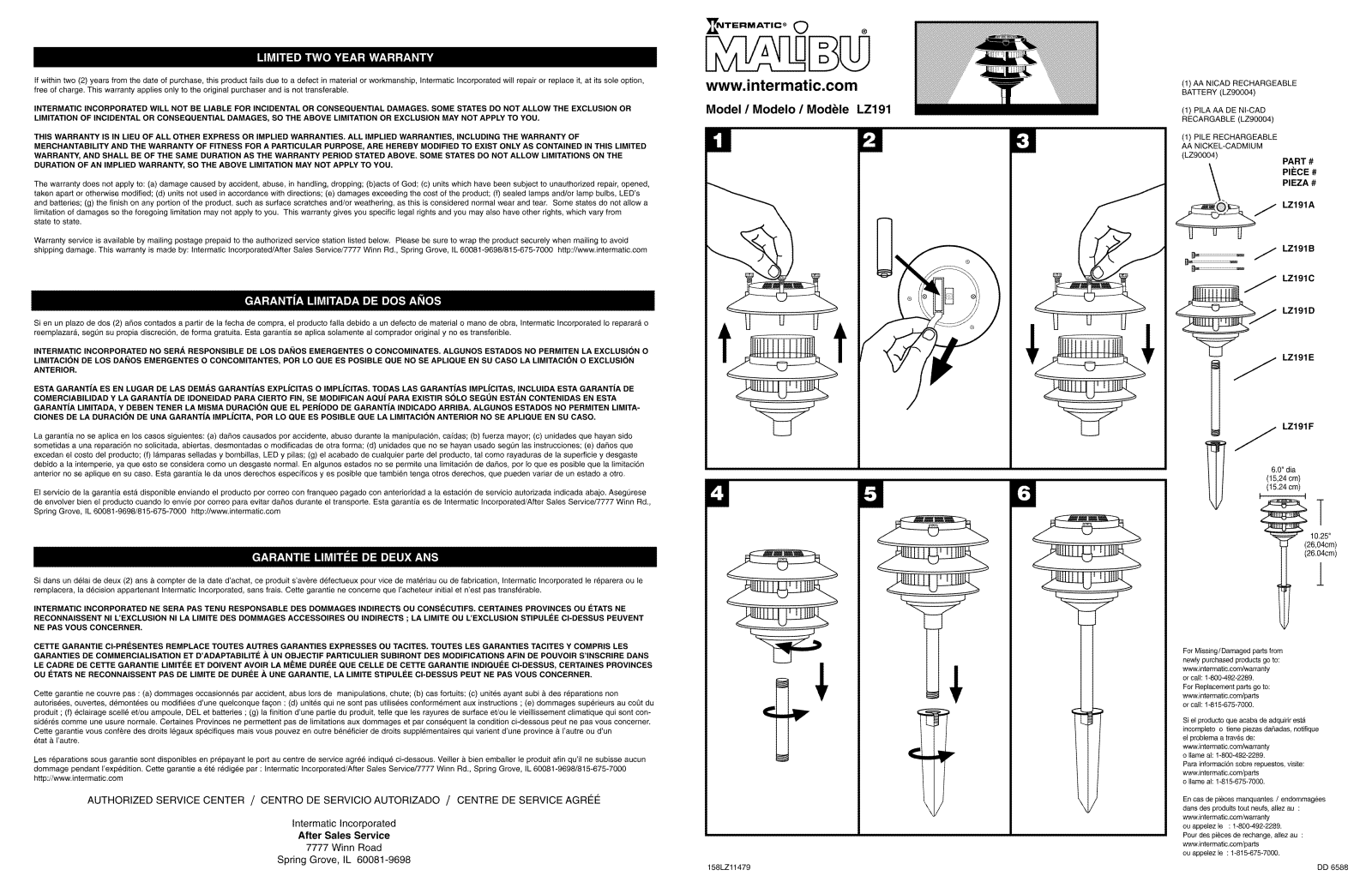 Intermatic LZ191 User Manual