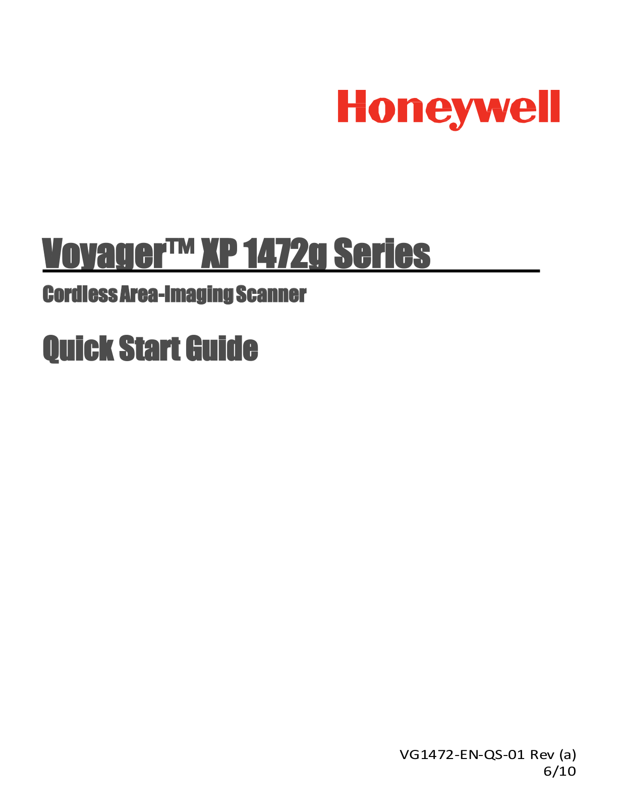 Honeywell 1472G Users Manual