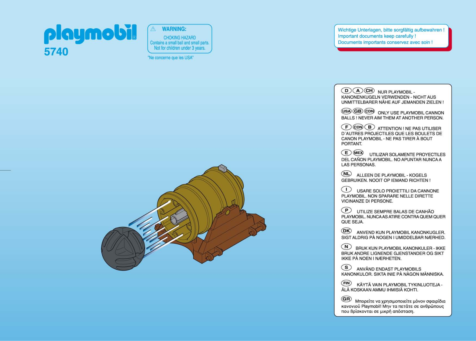 Playmobil 5740 Instructions