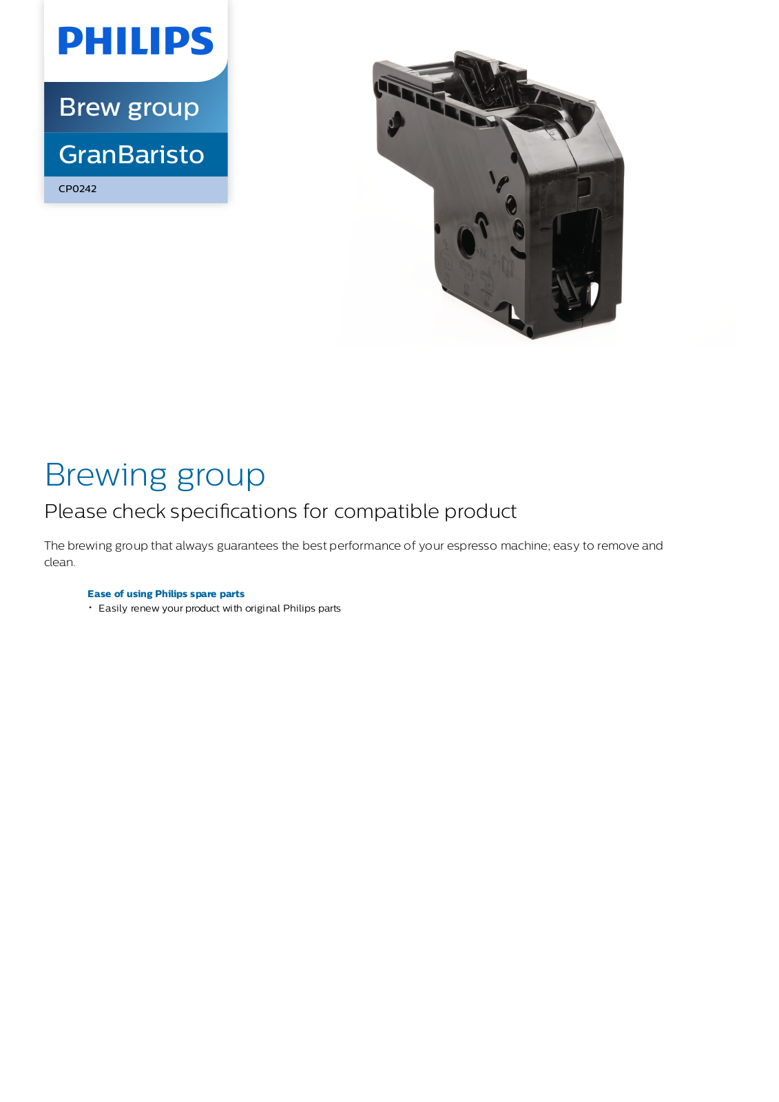 Philips CP0242/01 leaflet - ManualMachine.com