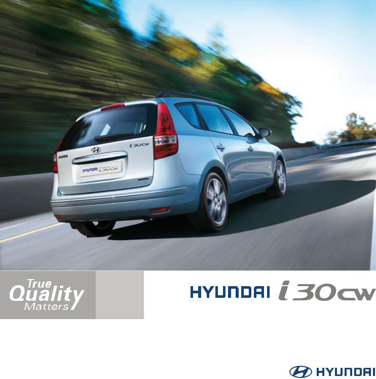 Hyundai I30CW BROCHURE