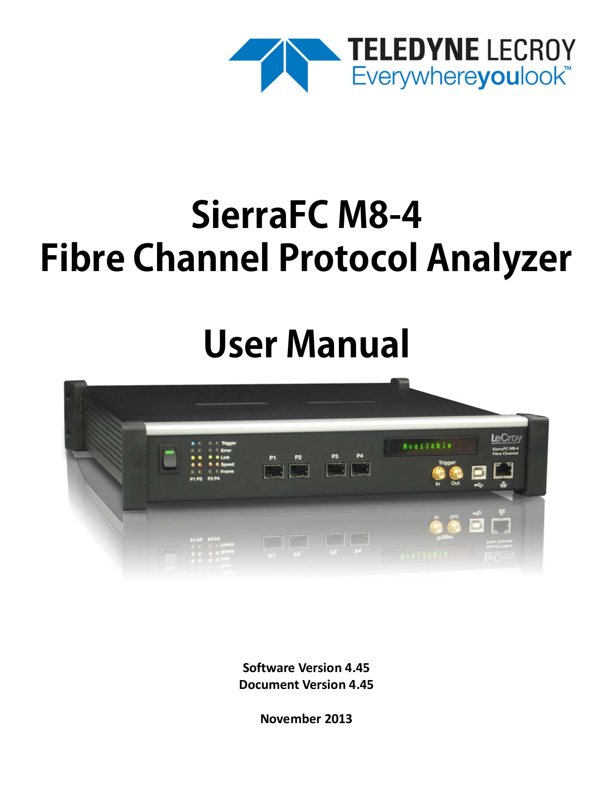 Teledyne M8-4 User Manual