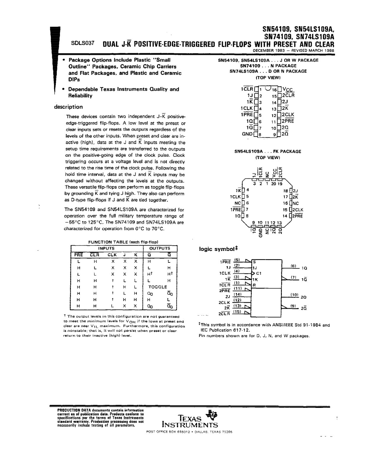 Datasheet LS 109 Datasheet (FREI) - ManualMachine.com