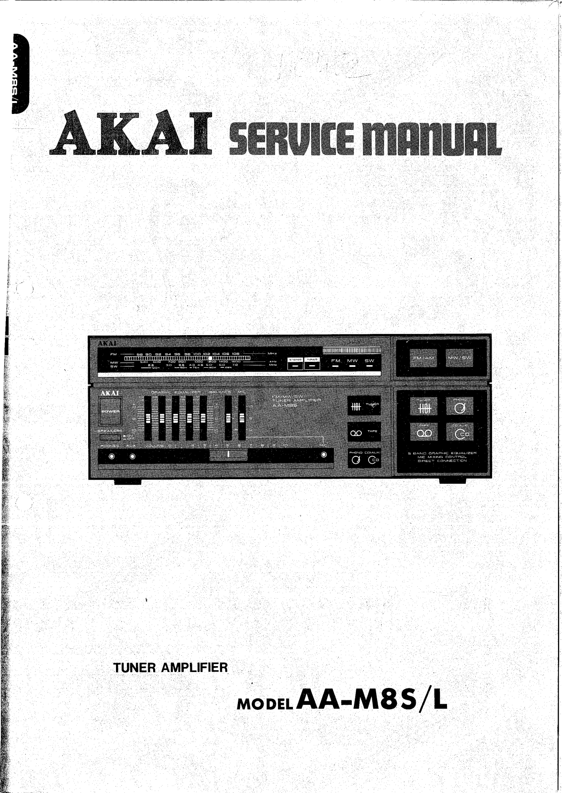 Akai AA-M8-SL Service Manual