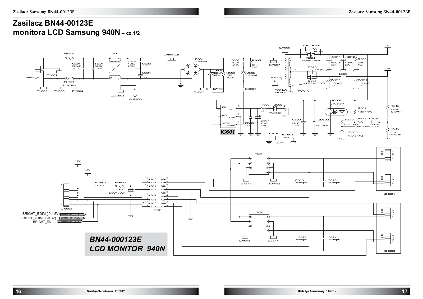 Samsung BN44-00123E Schematic
