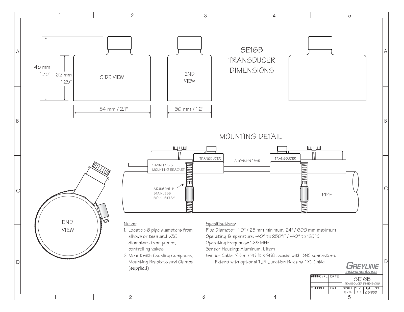 Greyline Instruments SE16B Specifications - ManualMachine.com