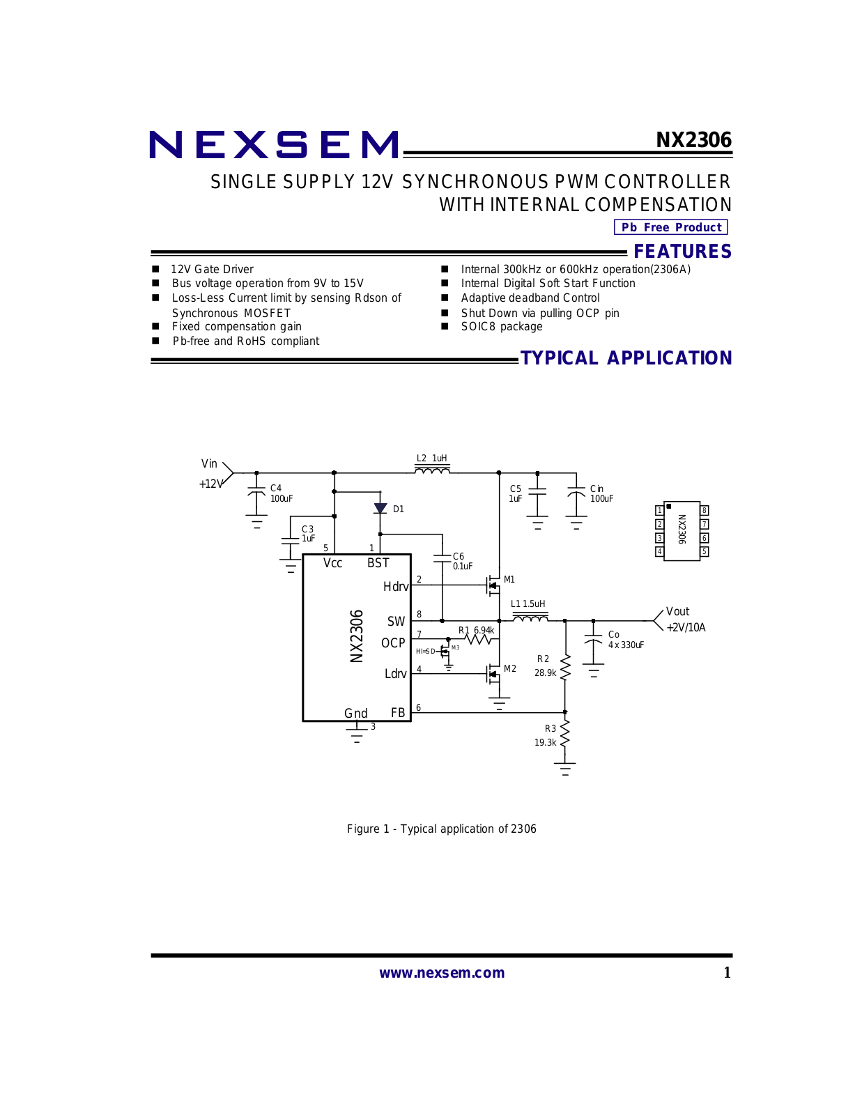 Datasheet nx2306 Datasheets - ManualMachine.com
