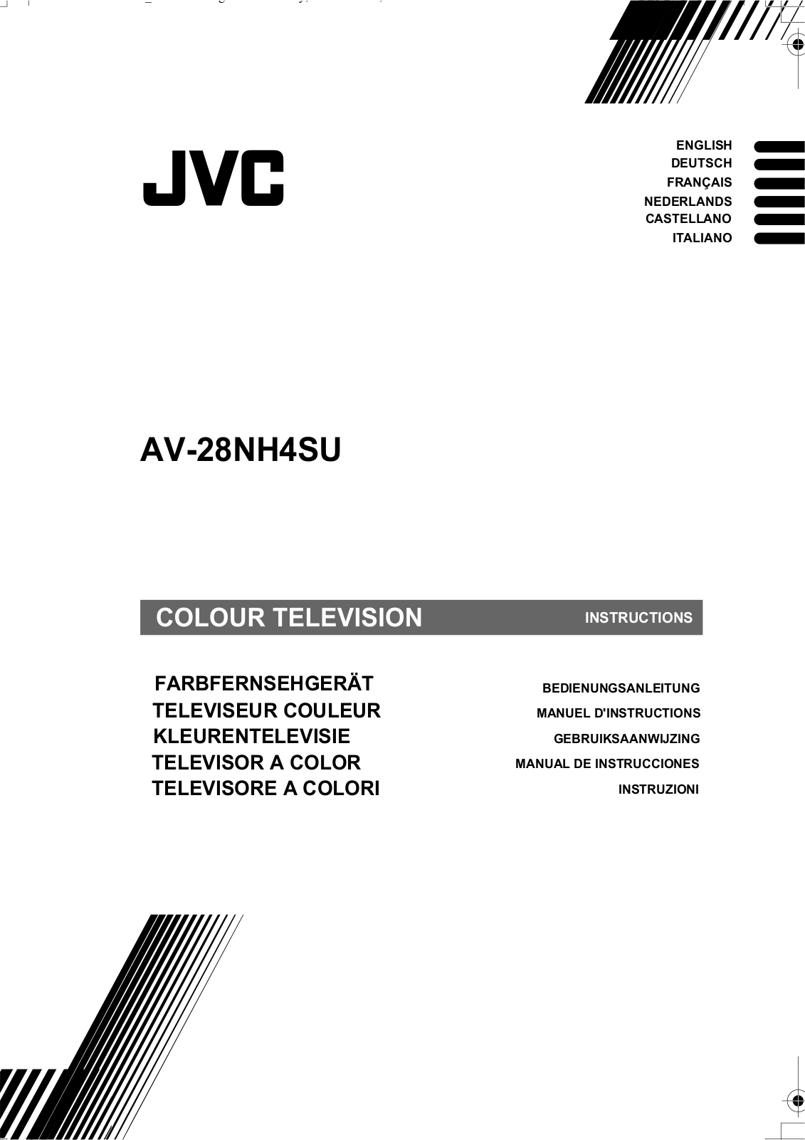 JVC AV-28NH4 User Manual