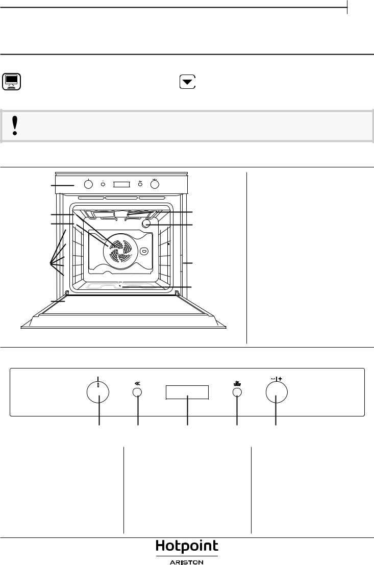 HOTPOINT/ARISTON FI7 861 SP IX HA Daily Reference Guide