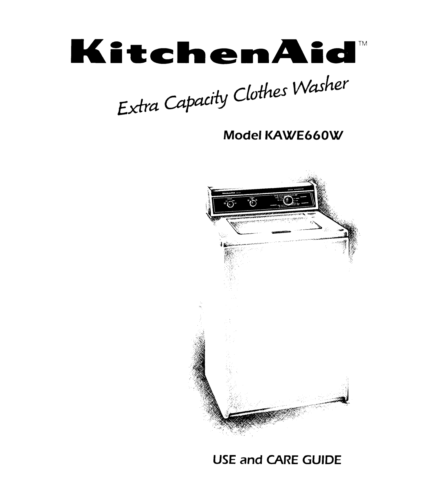 KitchenAid KAWE660W User Manual