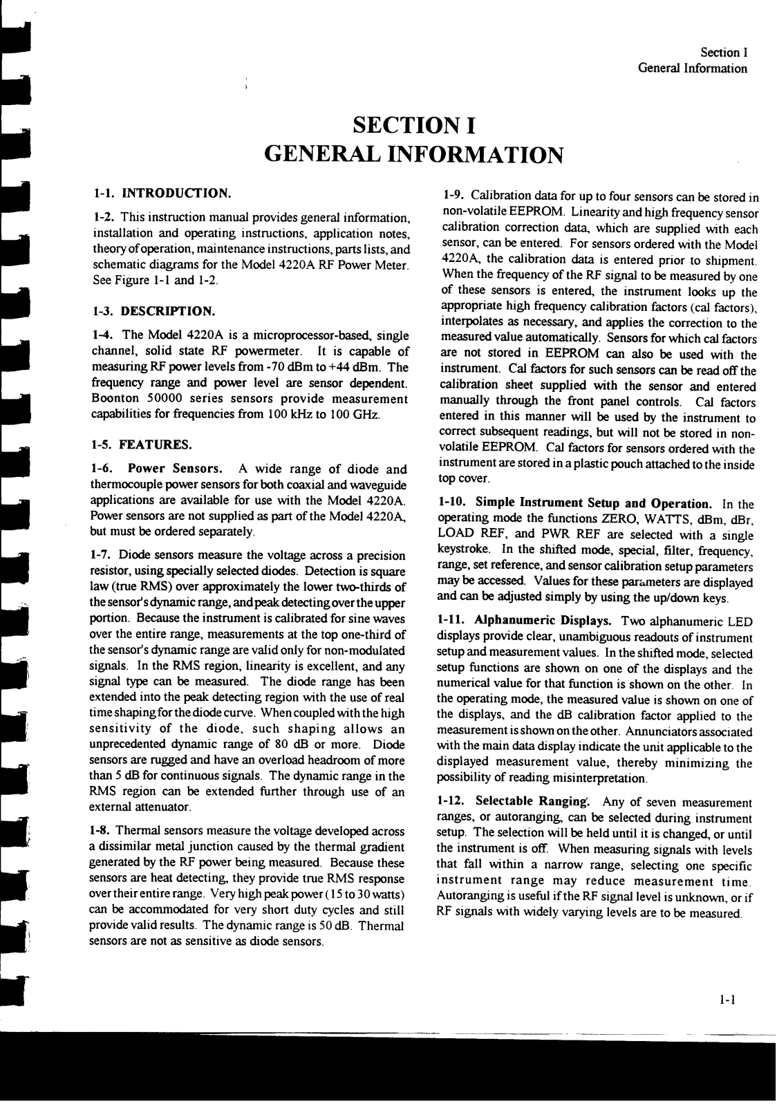 Boonton 4200 Operations Guide 4220