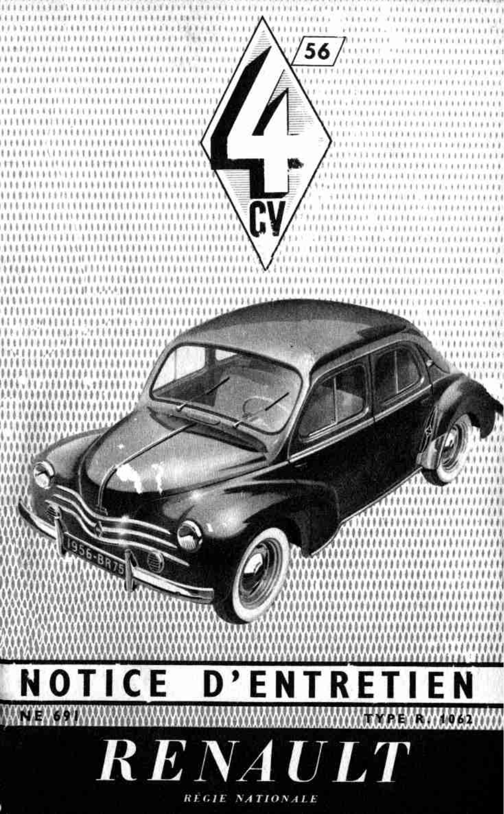 Renault 4CV User Manual