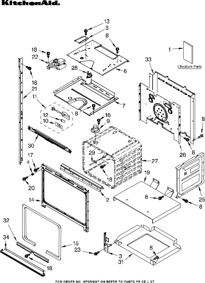 KitchenAid KEBK206SWH00 Parts List