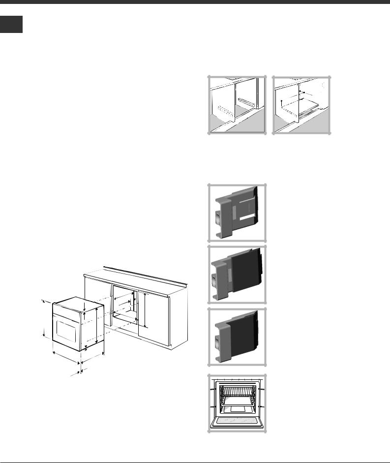 Hotpoint Ariston FHS 516 IX/HA, FH 51 IX/HA User Manual