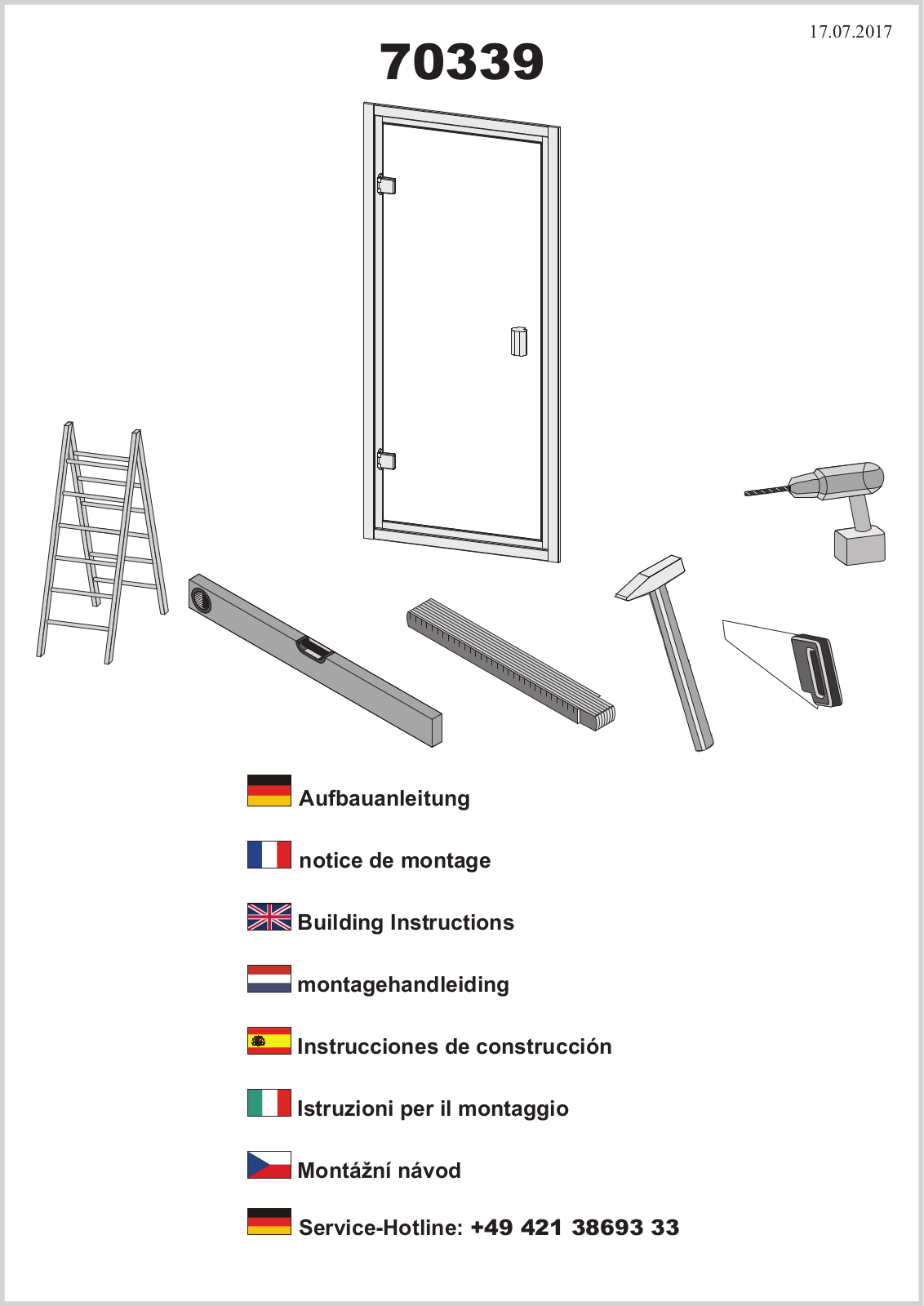 Karibu 70339 Assembly instructions