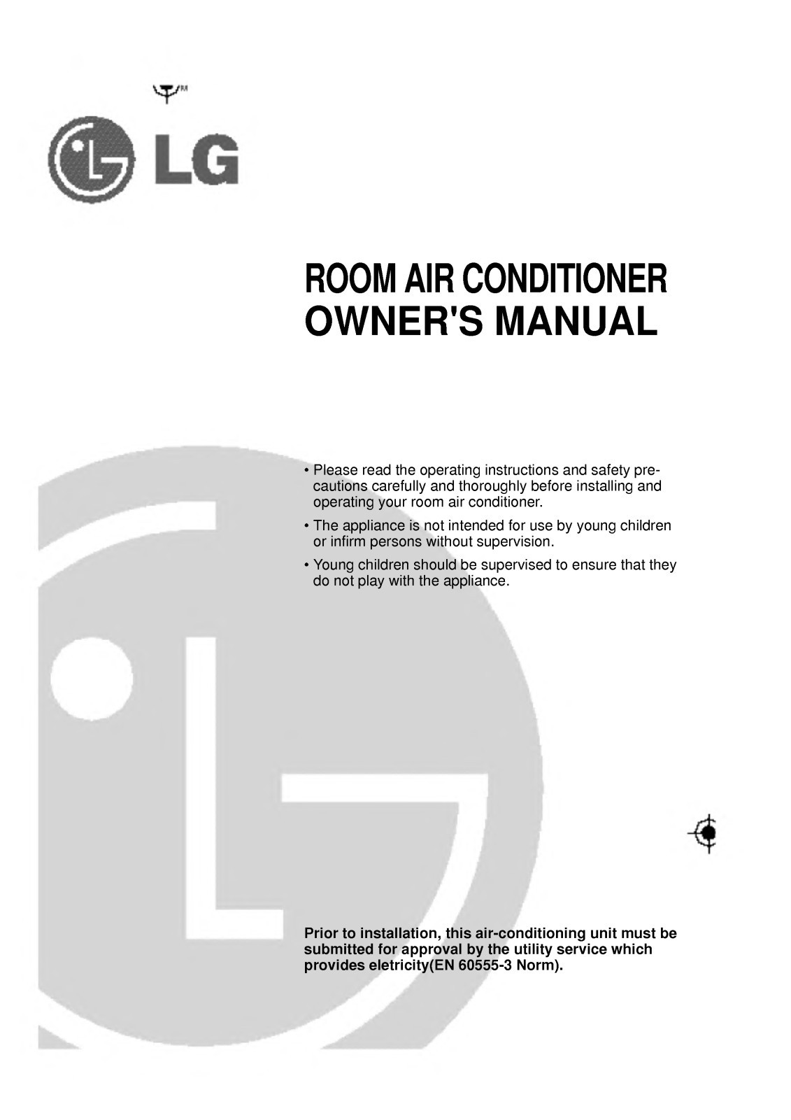 LG LWC1266CL User Manual