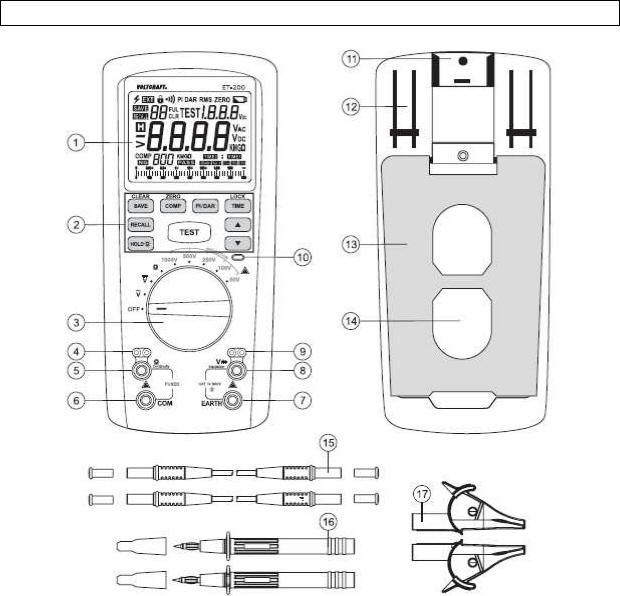 VOLTCRAFT ET-200 User guide