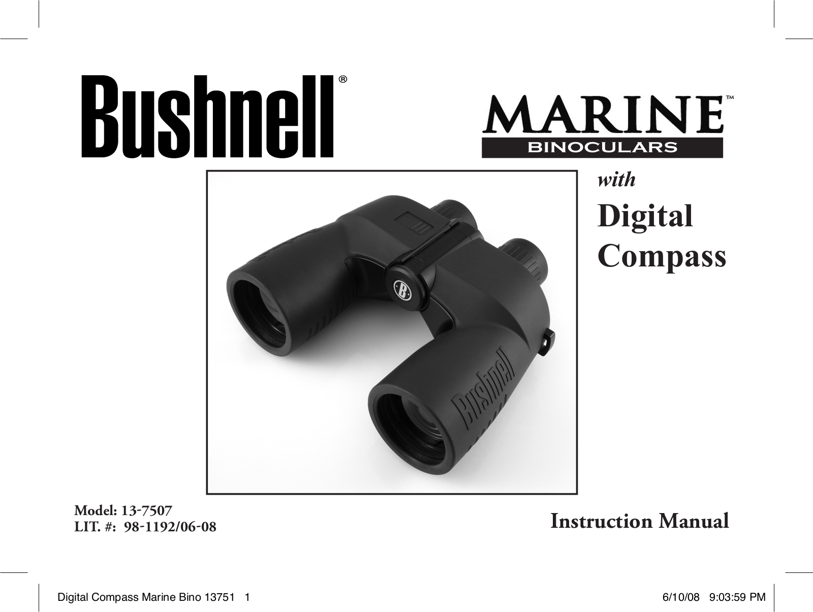 Bushnell 13-7507 User Manual