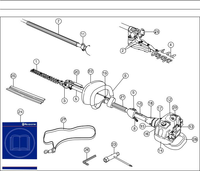 Husqvarna 326HE3 X, 326HE4 X, 326HDA55 X User Manual