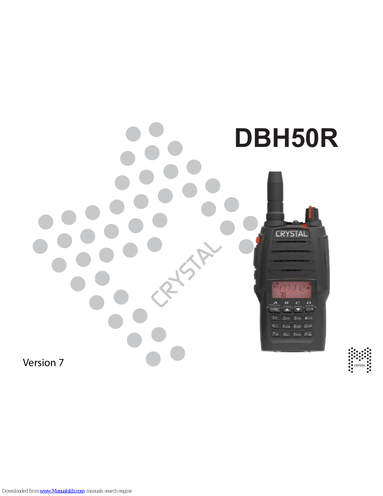 Crystal DBH50R User Manual