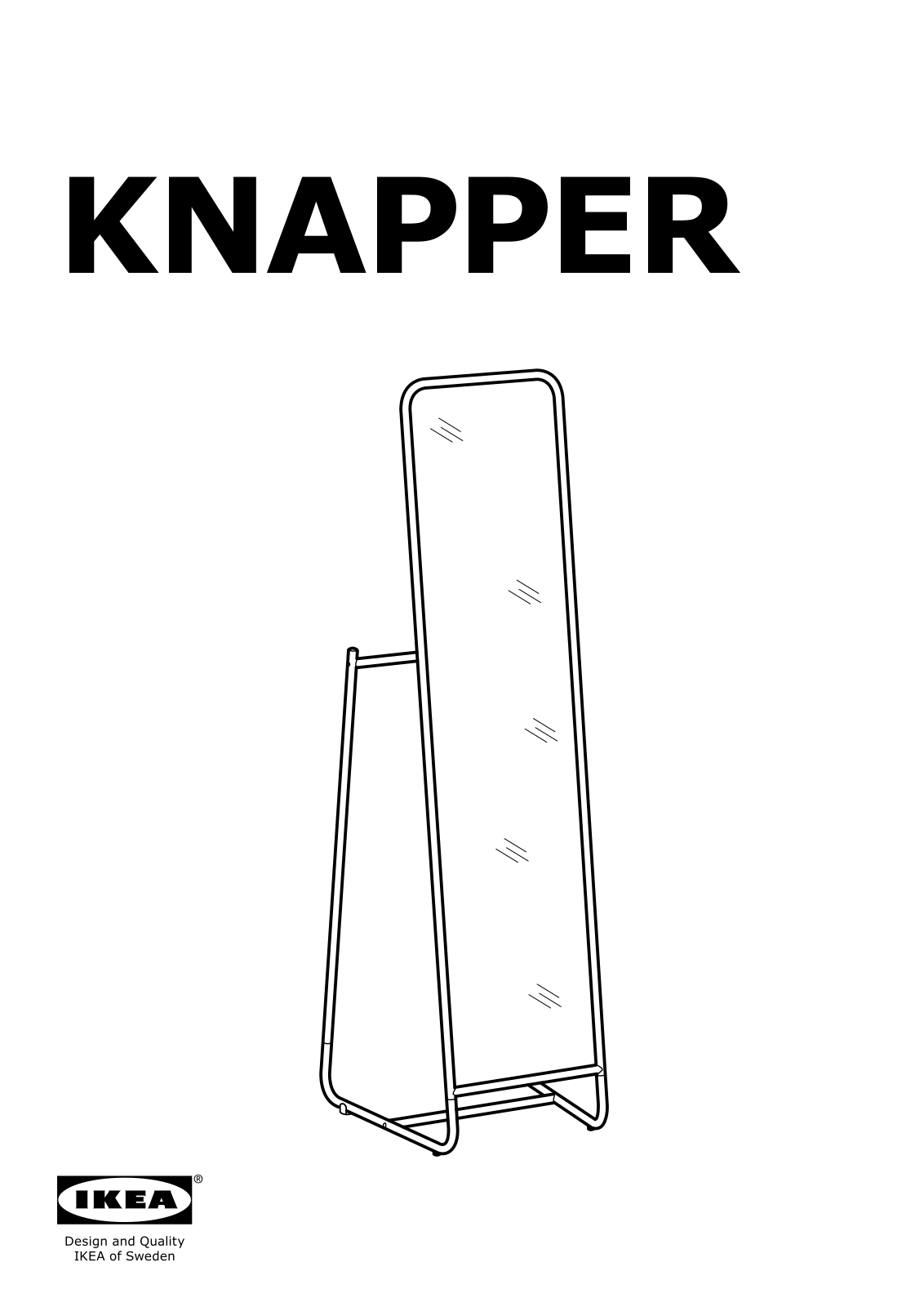 IKEA KNAPPER User Manual