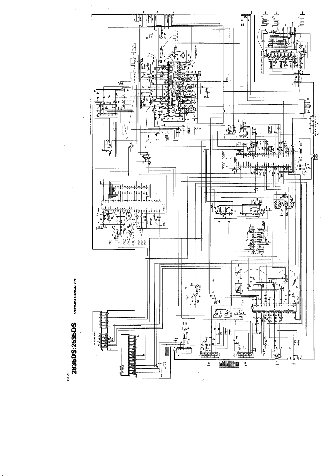 Toshiba 2835DS, 2535DS Schematic