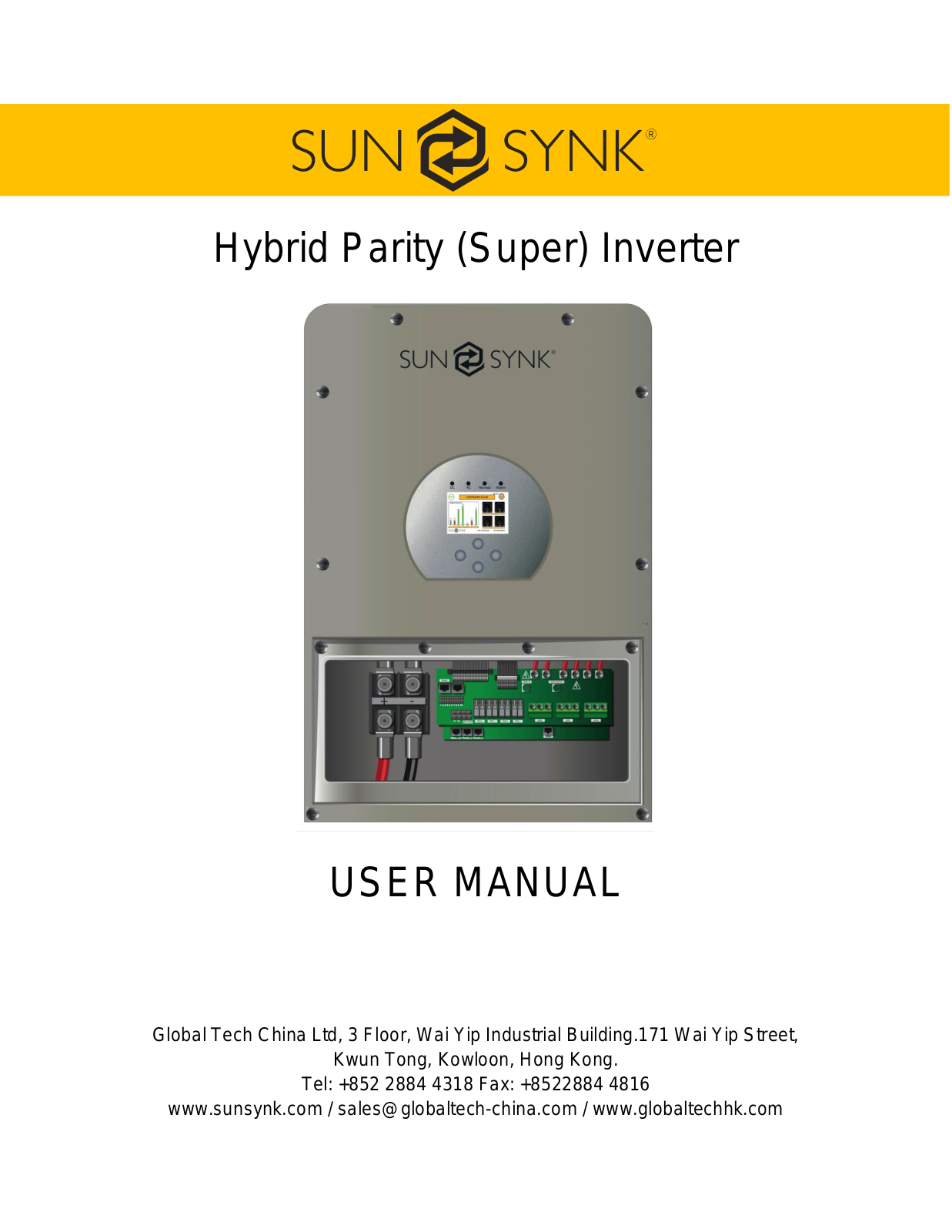 Sunsynk SUN-5.0 User Manual