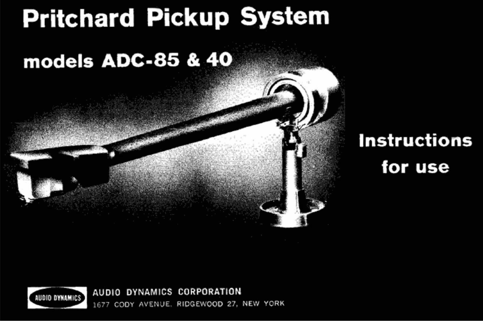 ADC 85 User guide - ManualMachine.com
