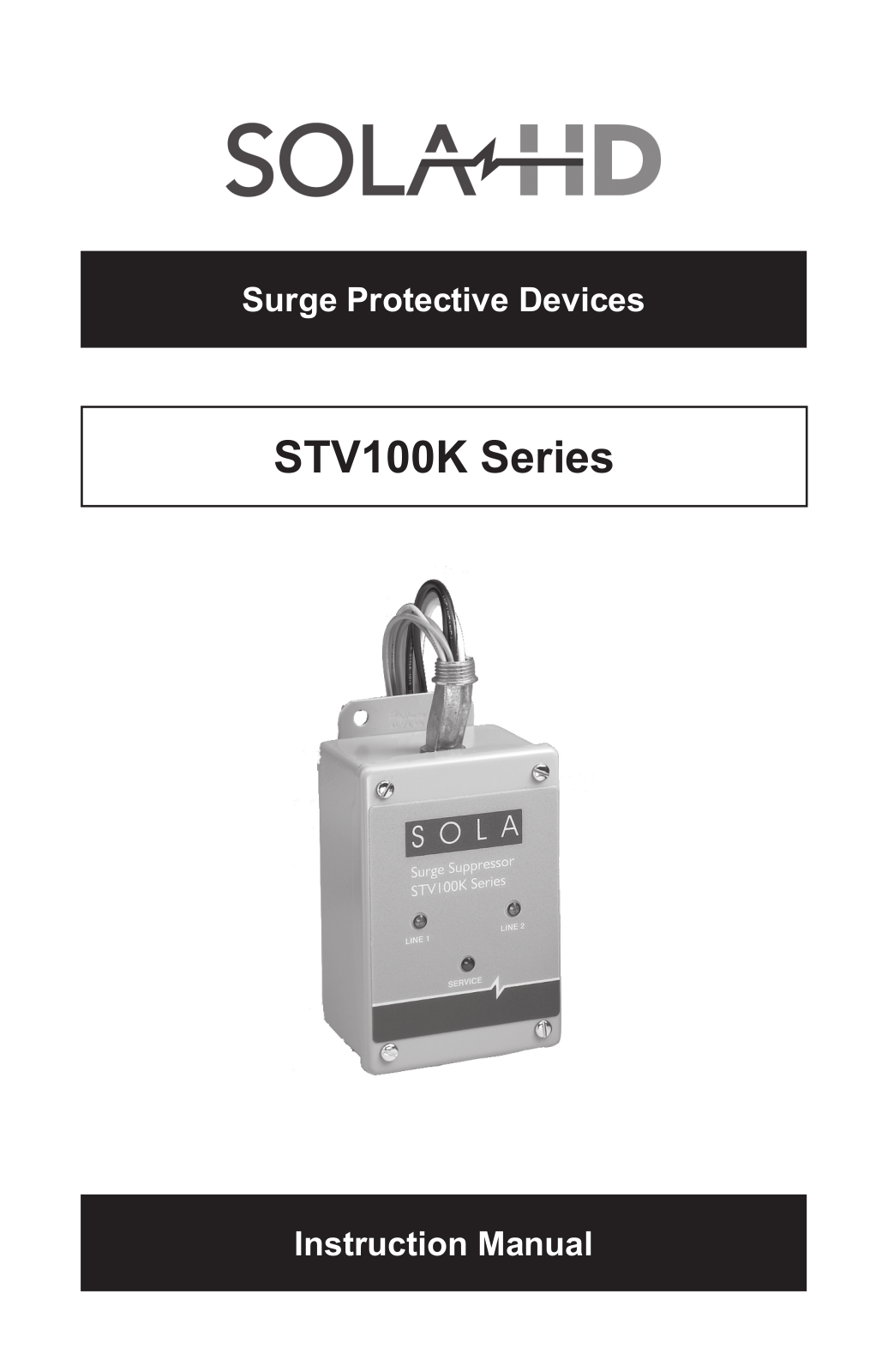 SolaHD STV100K Series Data Sheet - ManualMachine.com