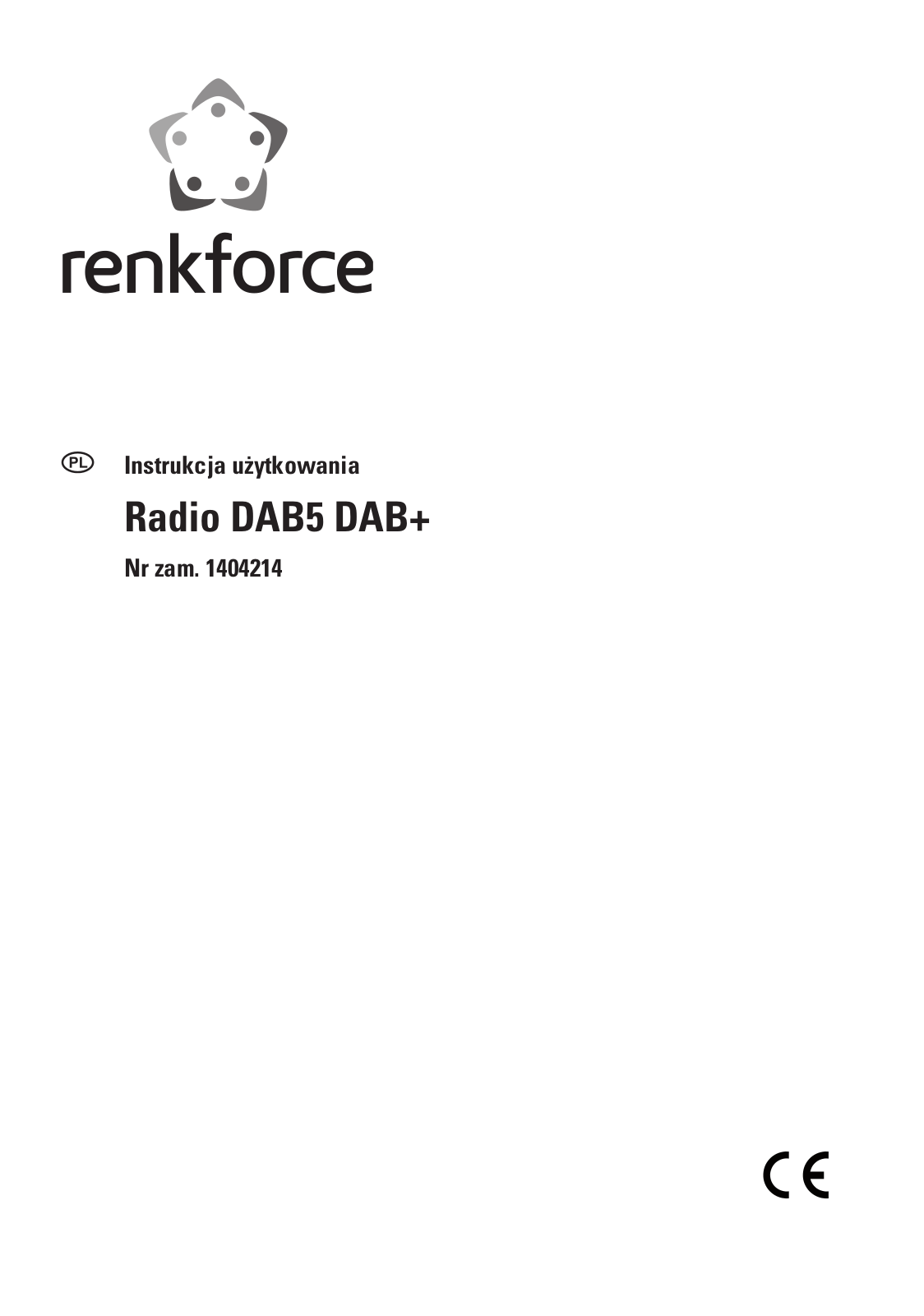 Renkforce 1404214 Operating Instructions