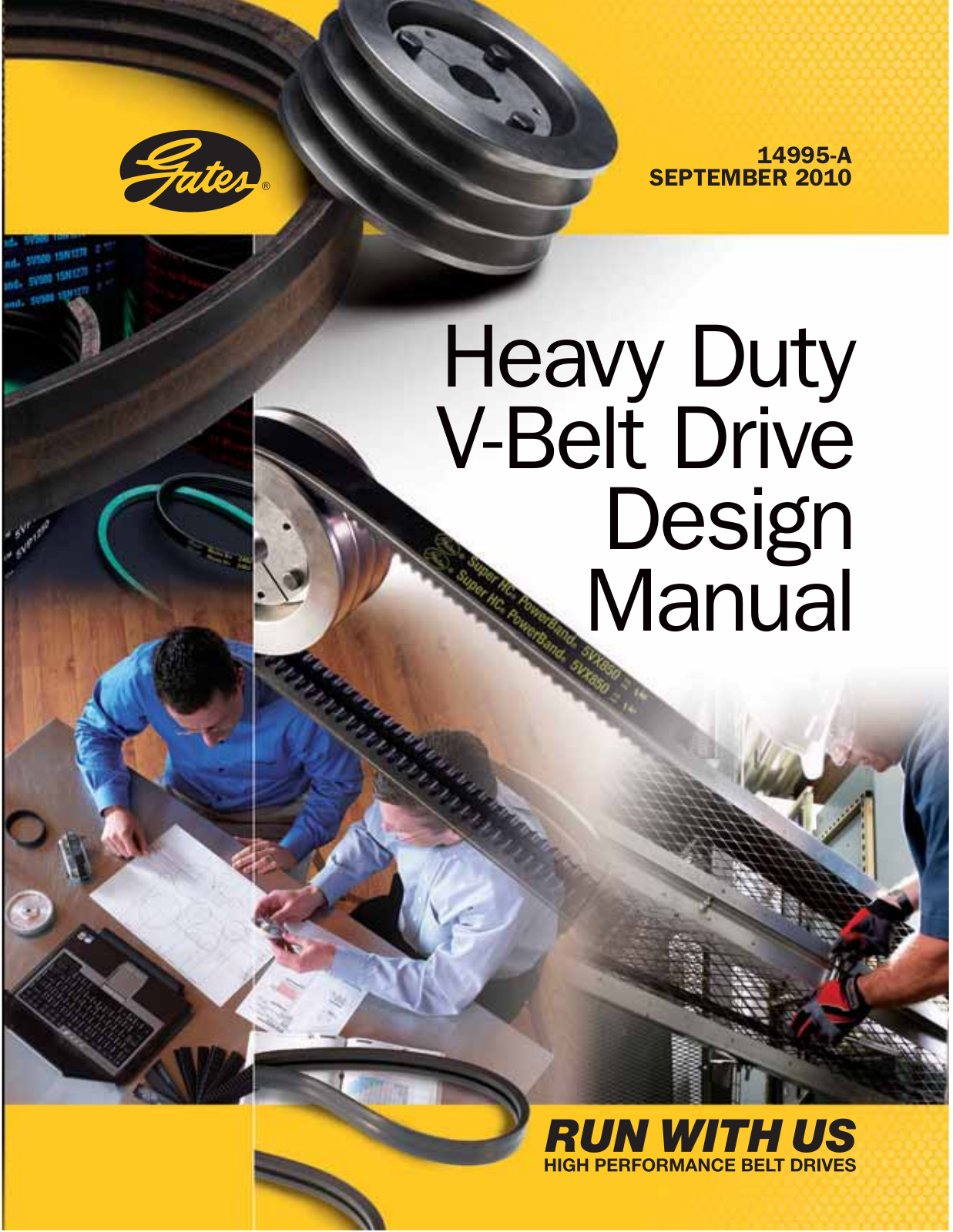 Gates Heavy Duty V-Belt Drive User Manual