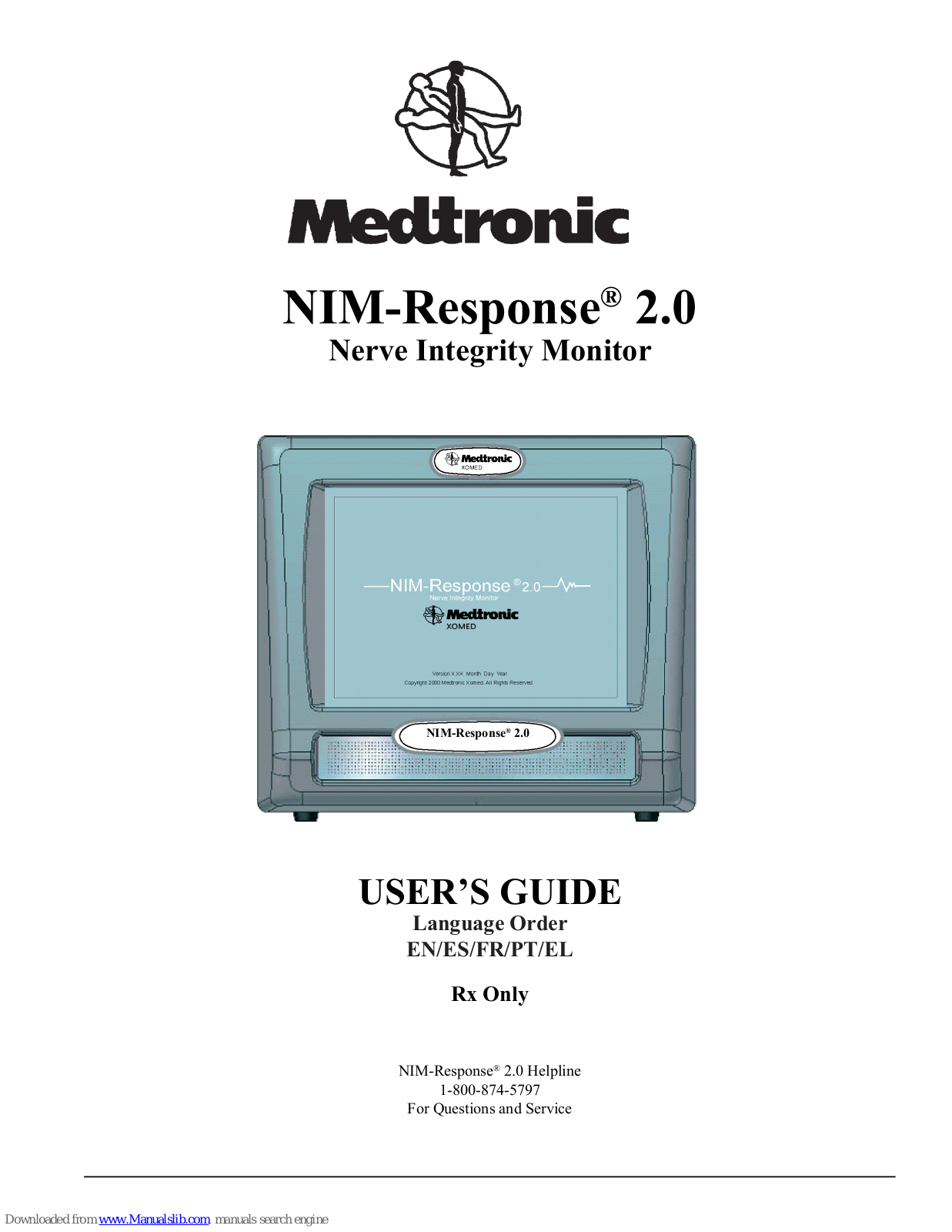 Medtronic NIM-Response 2.0 User Manual