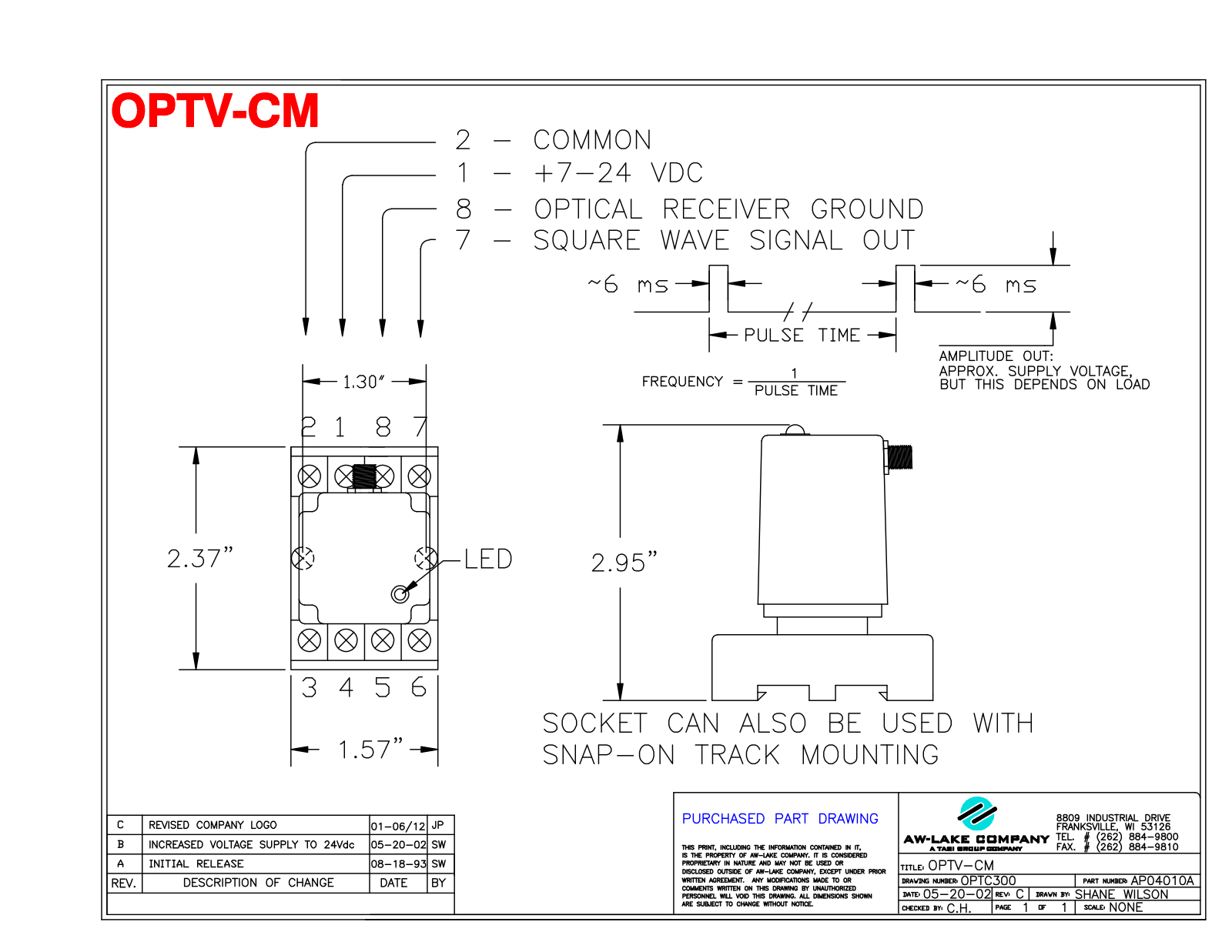 AW-Lake OPTV-CM Drawing