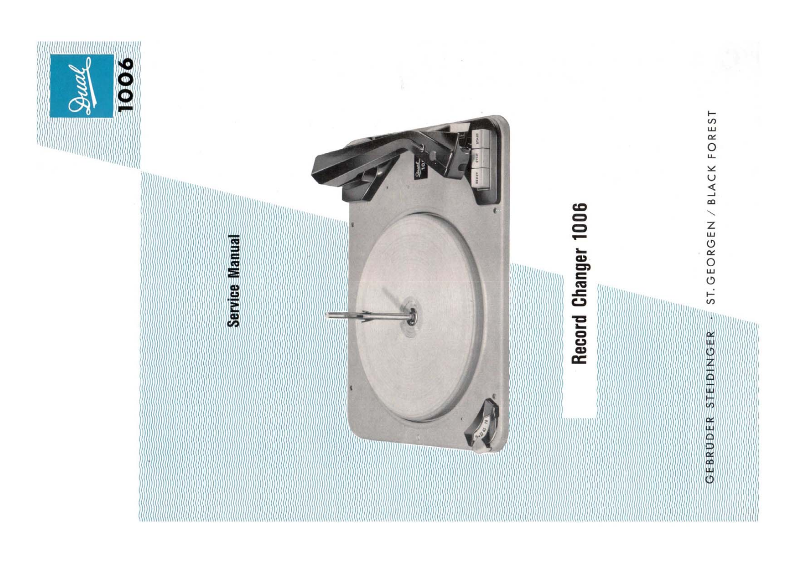 Dual 1006 Service Manual